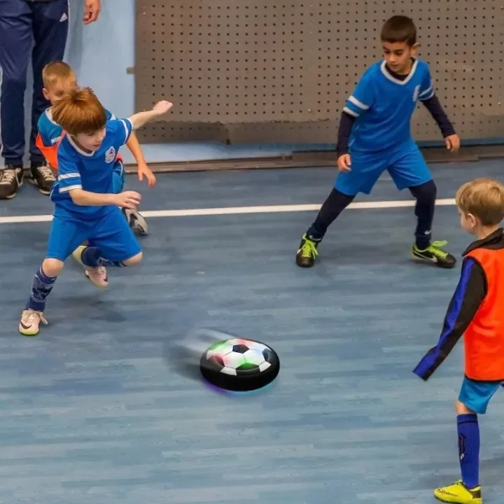 Magic Air Power Hover Soccer Ball with LED Lights Training Football Game Indoor Outdoor Toys Gifts for Kids Boys Girls - Image 4