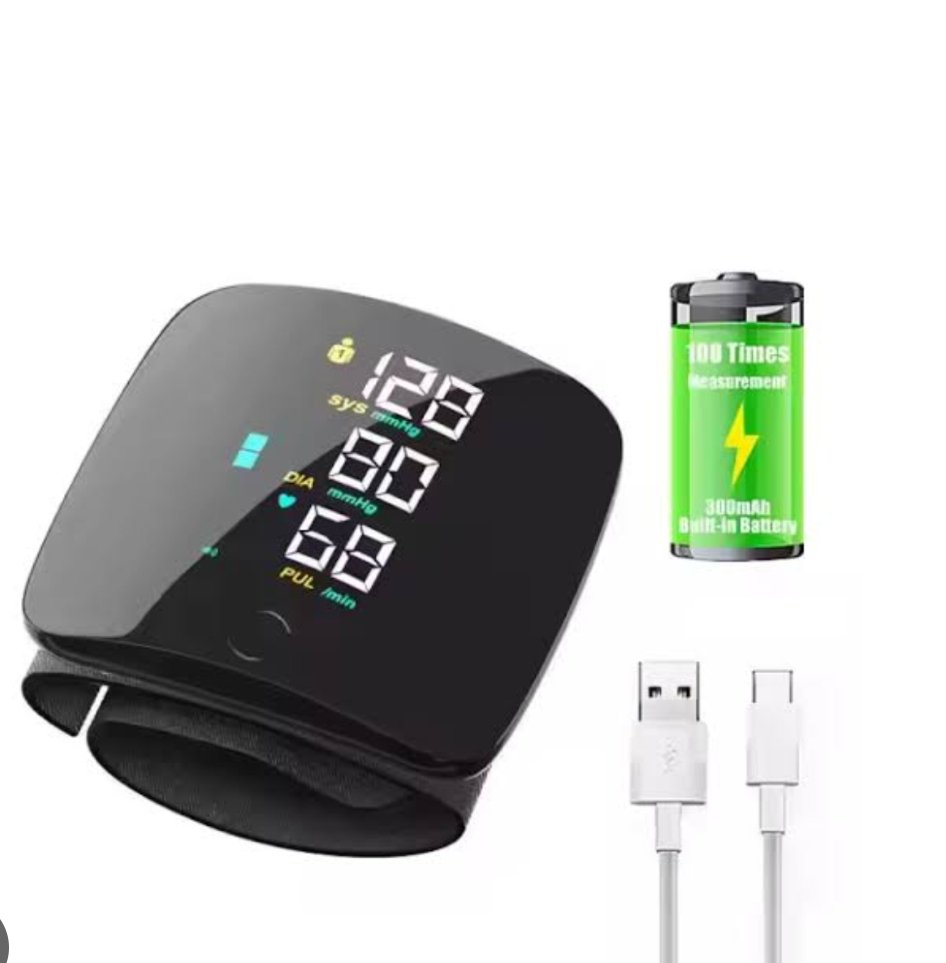 Rechargeable Wrist Blood Pressure Monitor - Image 2