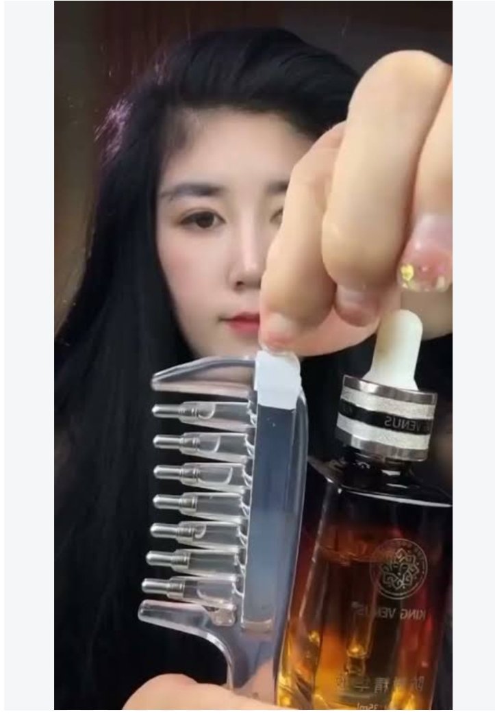 Hair Oil Applicator Comb & Scalp Massager